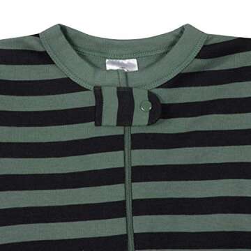 Gerber Baby Boys' Footed Pajamas - Safe & Comfy 0-3M