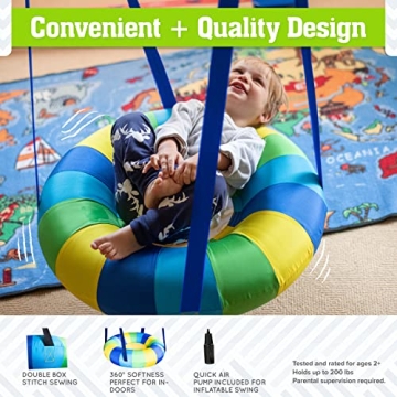 Playzone-Fit Cloud Swing for Active Kids 3+
