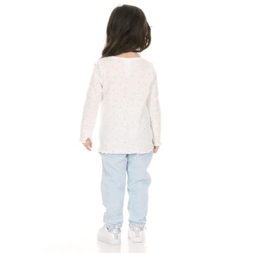 Cudlie 5-Pack Infant/Toddler Girl Long Sleeve Shirts