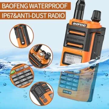 Baofeng GMRS-9R Handheld Radio 5W Waterproof GMRS
