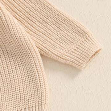 Cute Toddler Valentine's Sweater for Baby Girls