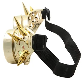 Kaleidoscope Goggles Vintage Steampunk Rave Rainbow Glasses