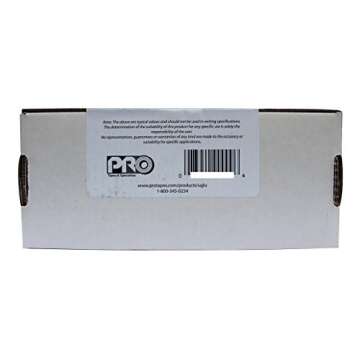 Pro Tapes UGlu 1" x 3" Adhesive Strips Clear - 250 Pack