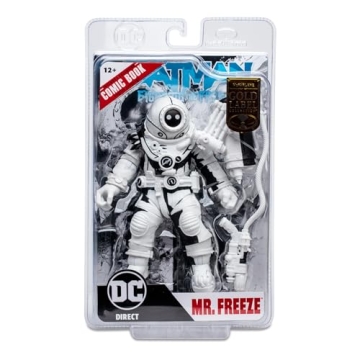 Mr. Freeze Action Figure with Batman Comic – Limited Edition