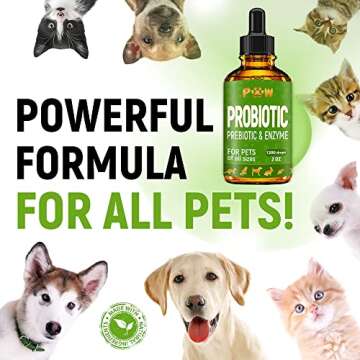 Premium Probiotics for Dogs & Cats | Natural Digestive Support