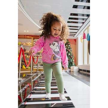 Disney Minnie Mouse Big Girls Pullover Hoodie Pink 10-12