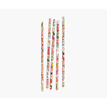 Charming RIFLE PAPER CO. Paper Straws Set of 25