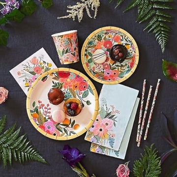 Charming RIFLE PAPER CO. Paper Straws Set of 25