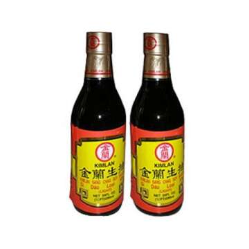 Kimlan Sang Chau Light Soy Sauce, 20 Ounce (Pack of 2)