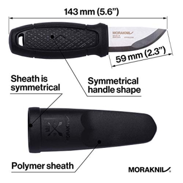 Morakniv Eldris Fixed-Blade Pocket Knife: Compact & Versatile