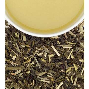 Harney & Sons Green Tea with Coconut, Ginger, and Vanilla Tea Tin - Green Tea with a Thai Twist - 20 Sachets (Pack of 2)