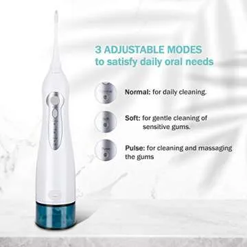 Portable Water Flosser Initio - Cordless Dental Irrigator