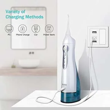 Portable Water Flosser Initio - Cordless Dental Irrigator