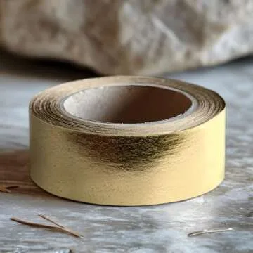 Discover SIDAZON Gold Washi Tape for Crafting Excellence