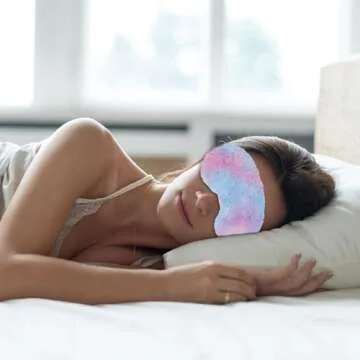 YUXIANLB Plush Eye Masks - Travel & Sleep Comfort