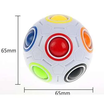 Cuberspeed Rainbow Ball Fidget Puzzle - Fun for All Ages