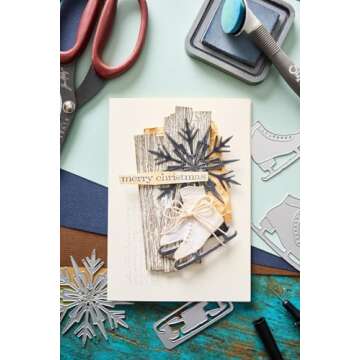 Tim Holtz-Sizzix-10 Thinlit Dies Winter Wishes