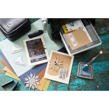 Tim Holtz-Sizzix-10 Thinlit Dies Winter Wishes