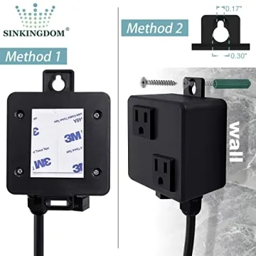 SINKINGDOM Champagne Bronze Garbage Disposal Air Switch Kit