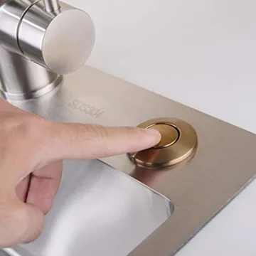 SINKINGDOM Champagne Bronze Garbage Disposal Air Switch Kit