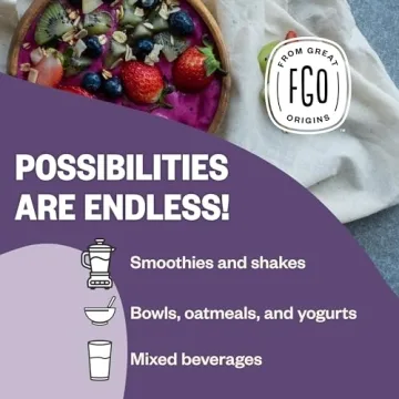 FGO Organic Acai Powder 4oz Freeze Dried Superfood