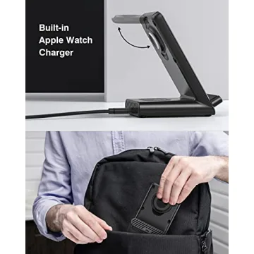 3 in 1 Wireless Charging Station for Apple Devices