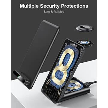 3 in 1 Wireless Charging Station for Apple Devices