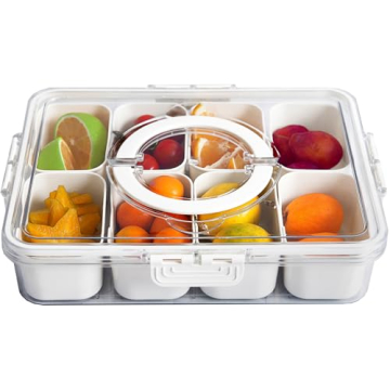 Versatile Snackle Box for Travel, Picnics, and Parties