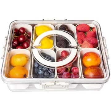 Versatile Snackle Box for Travel, Picnics, and Parties