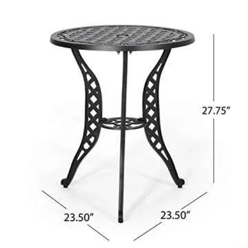 Stylish Christopher Knight Home Outdoor Bistro Set