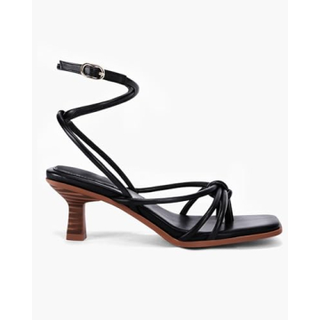 Coutgo Strappy Heels Perfect for Summer Weddings & Parties