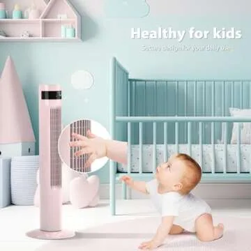 Antarctic Star Tower Fan with Remote Control for Ultimate Cooling