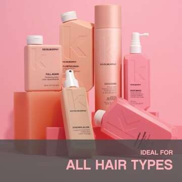 KEVIN.MURPHY DOO.OVER - Dry Powder Finishing Hair Spray - For All Hair Types & Lengths - Removes Oils & Product Residue - With Tapioca - Unscented - 250 mL / 8.5 fl oz
