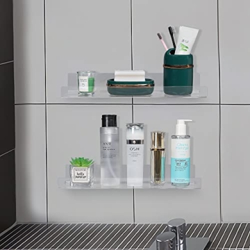 YestBuy Clear Floating Shelves for Kids and Decor