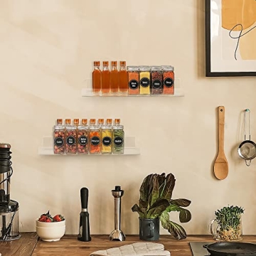 YestBuy Clear Floating Shelves for Kids and Decor