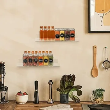 YestBuy Clear Floating Shelves for Kids and Decor
