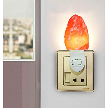 Spantik Pink Himalayan Salt Lamps - Hand Carved, Natural Night Lights for Bedrooms and Home Decor