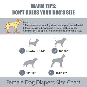 Wegreeco Dog Diapers Female - Stylish & Highly Absorbent