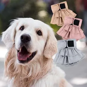 Wegreeco Dog Diapers Female - Stylish & Highly Absorbent