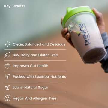 Previnex Nourify Plus Vegan Protein Powder - Low Sugar