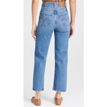 Levi's Women's Premium Ribcage Straight Ankle Jeans