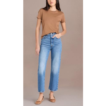 Levi's Women's Premium Ribcage Straight Ankle Jeans