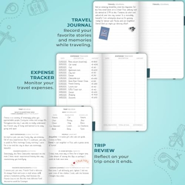 Clever Fox Travel Journal Pocket Organizer for Travelers