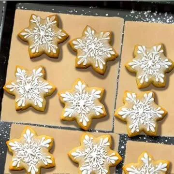 Zenlogy Precut Parchment Squares - Perfect for Baking and Air Frying