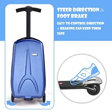 iubest Scooter Luggage for Kids Fun Travel Gear