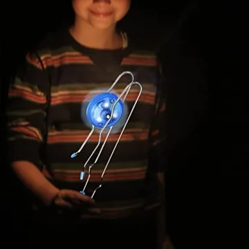 Fun Jishi Retro Magic Rail Twirler Light Up Toy for Kids