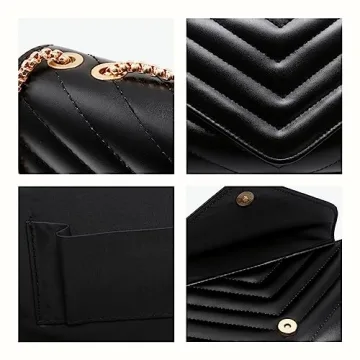 Dasein Small Quilted Crossbody Bag for Stylish Evenings