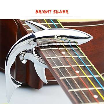 ZEALUX® Shark Guitar Capo - Fun, Durable, Versatile Musical Accessory