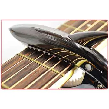 ZEALUX® Shark Guitar Capo - Fun, Durable, Versatile Musical Accessory