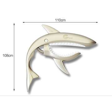 ZEALUX® Shark Guitar Capo - Fun, Durable, Versatile Musical Accessory